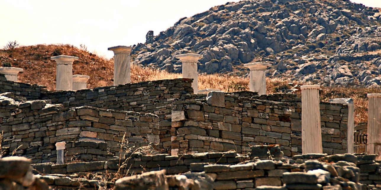 Isla de Delos, Grecia