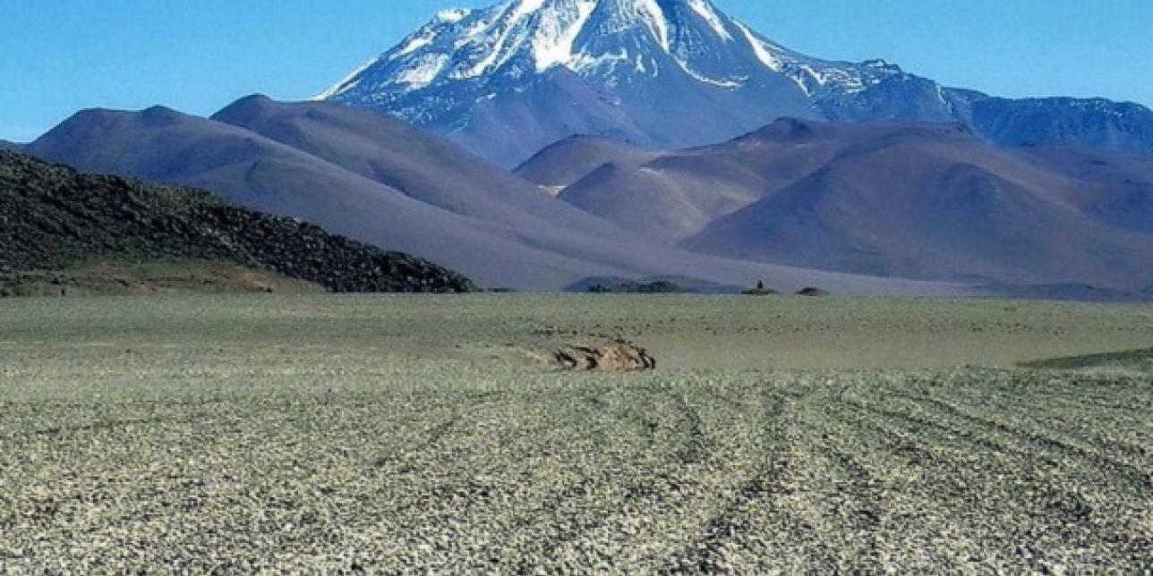 Camino de Llullaillaco en Salta (Argentina).