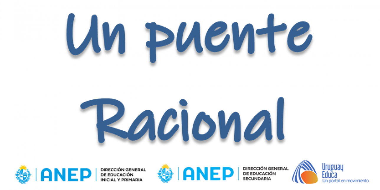 Título Un puente racional con logos institucionales