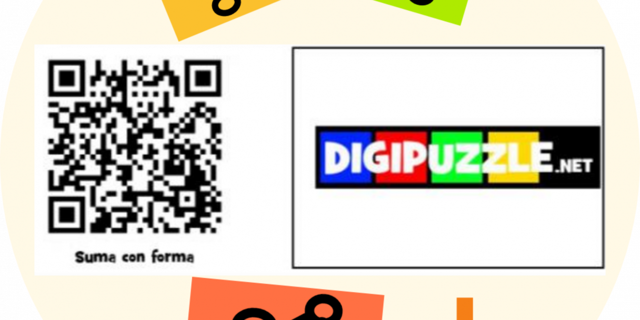 Imagen decorativa con código QR del juego