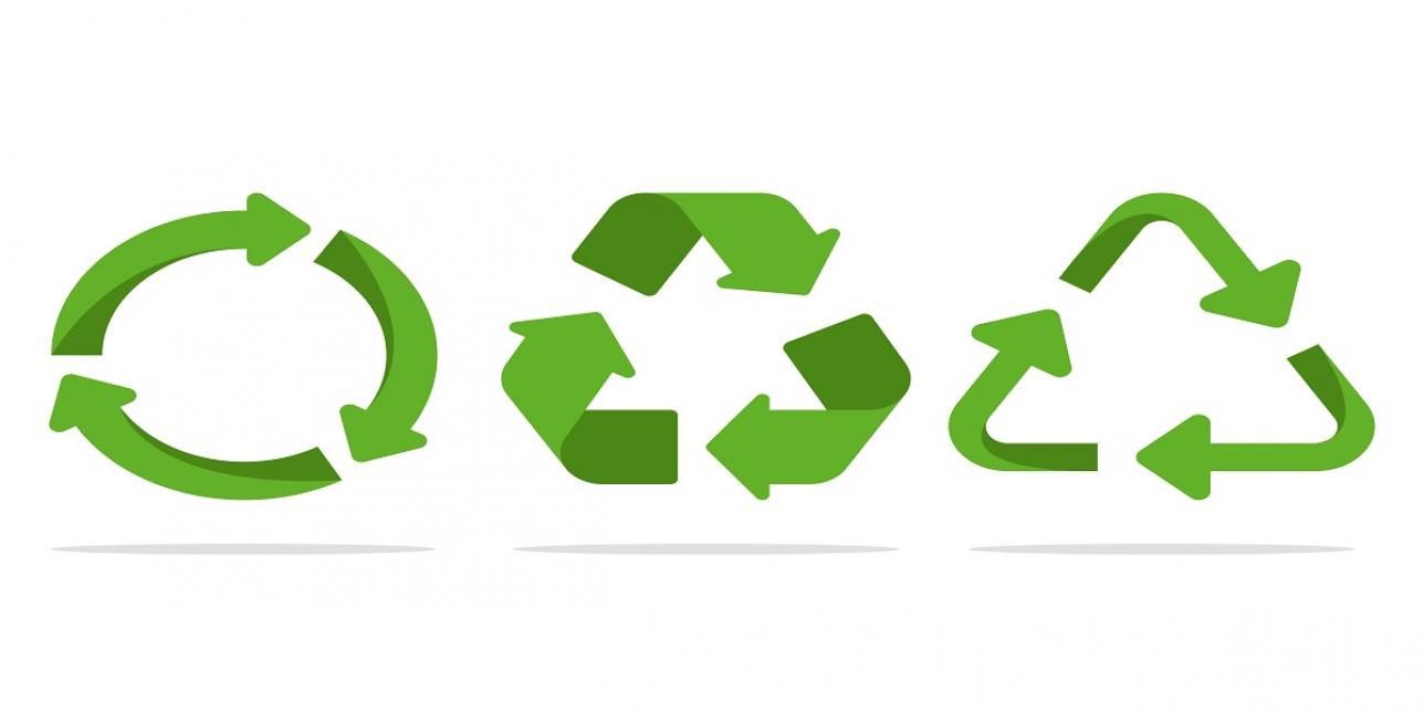 símbolos de reciclado