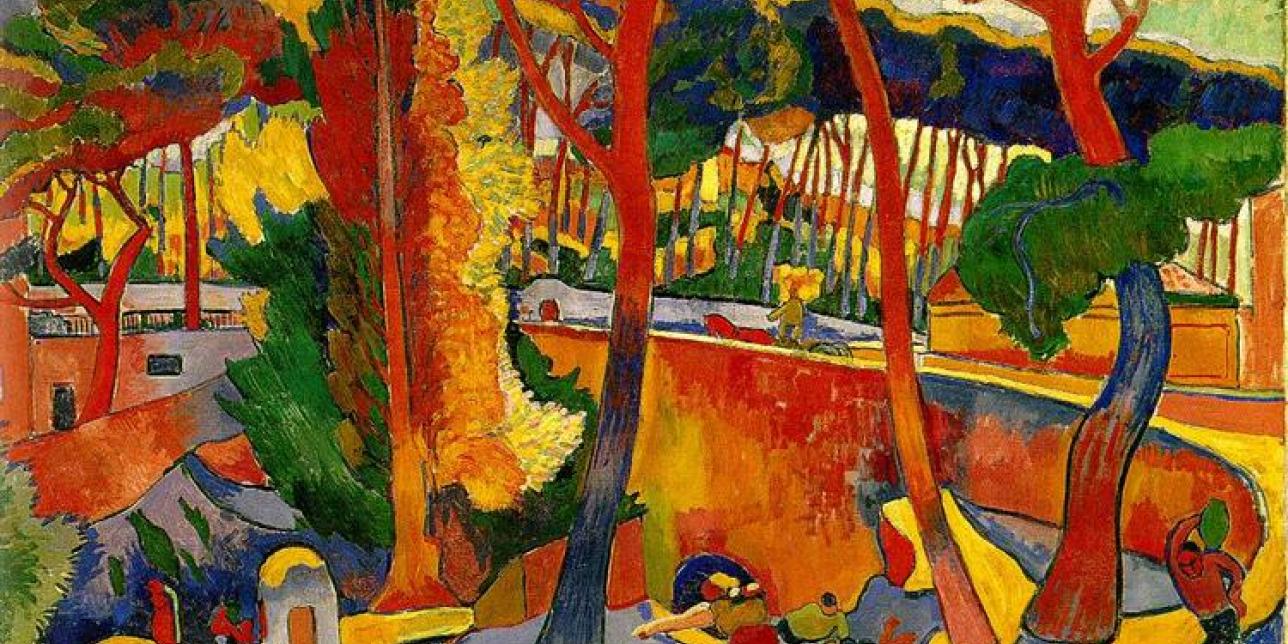 Imagen obra de arte Estaque de Andre Derain