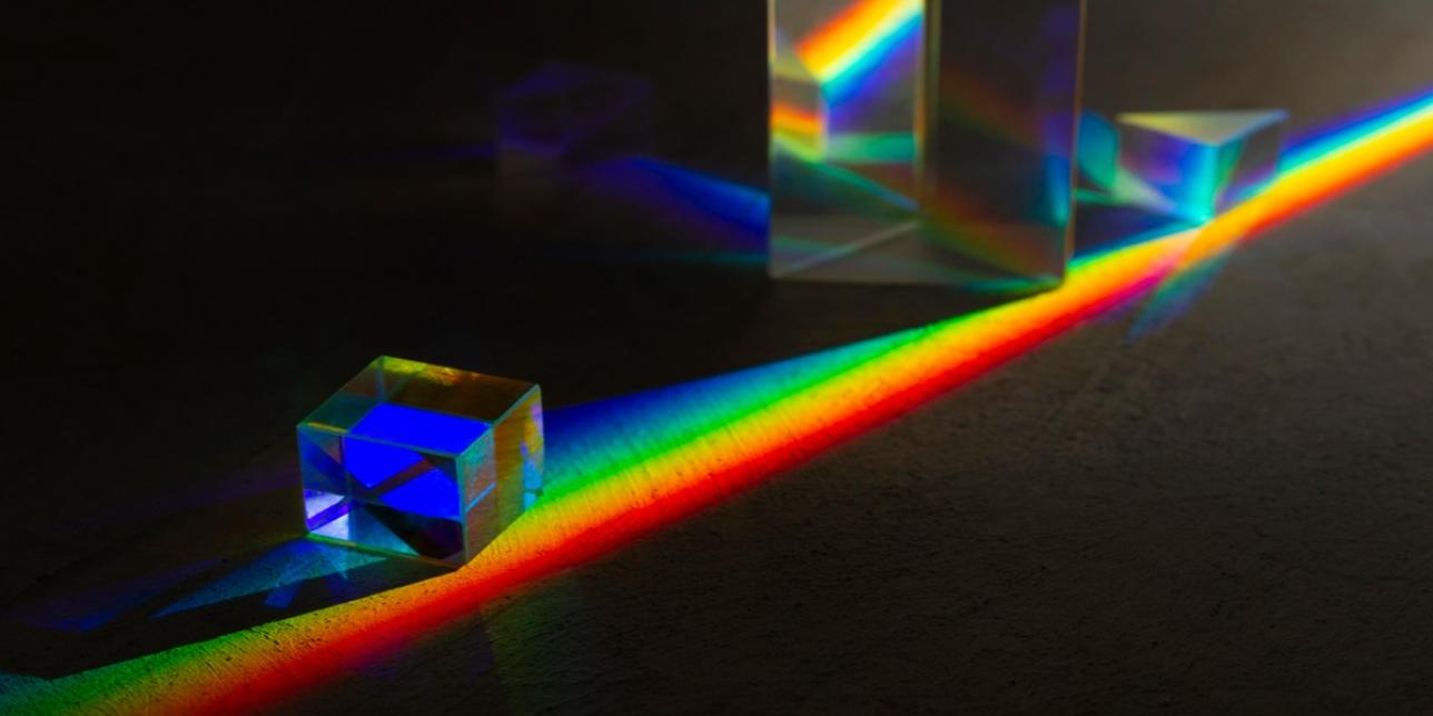 Descomposición de la luz blanca