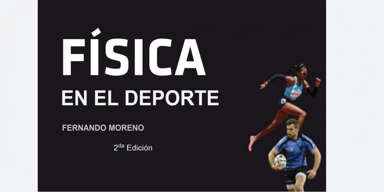 Banner del libro Física en el deporte