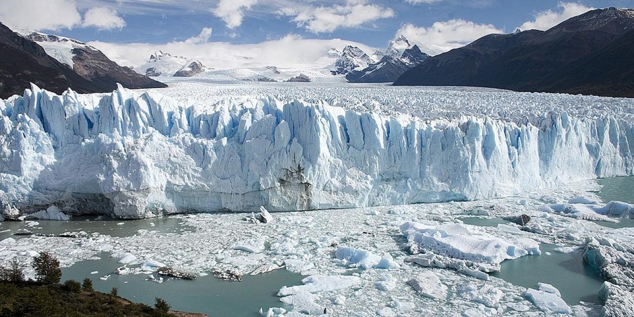 Fotografía del glaciar Perito Moreno. Autor Luca Galuzzi