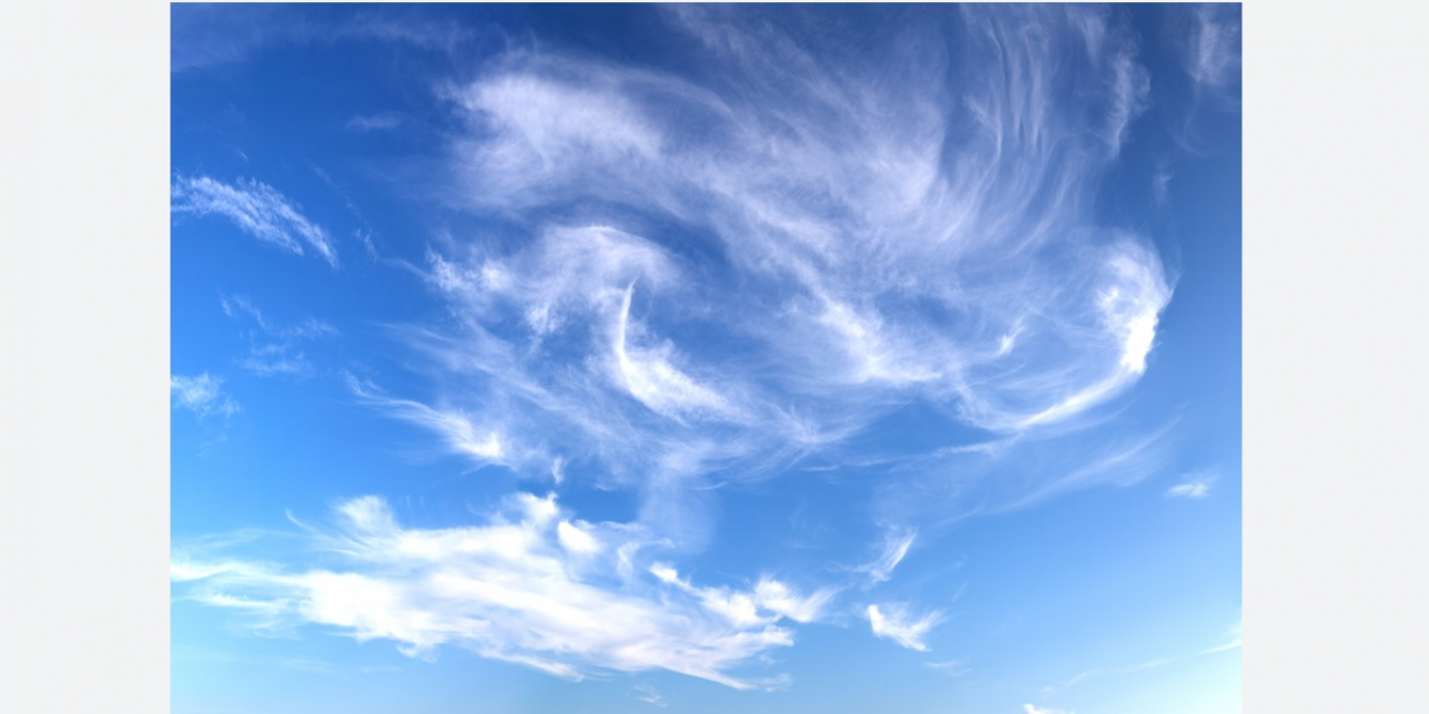 Cielo y nubes