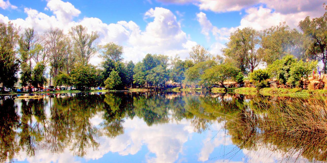 Imagen de la laguna de las lavanderas 