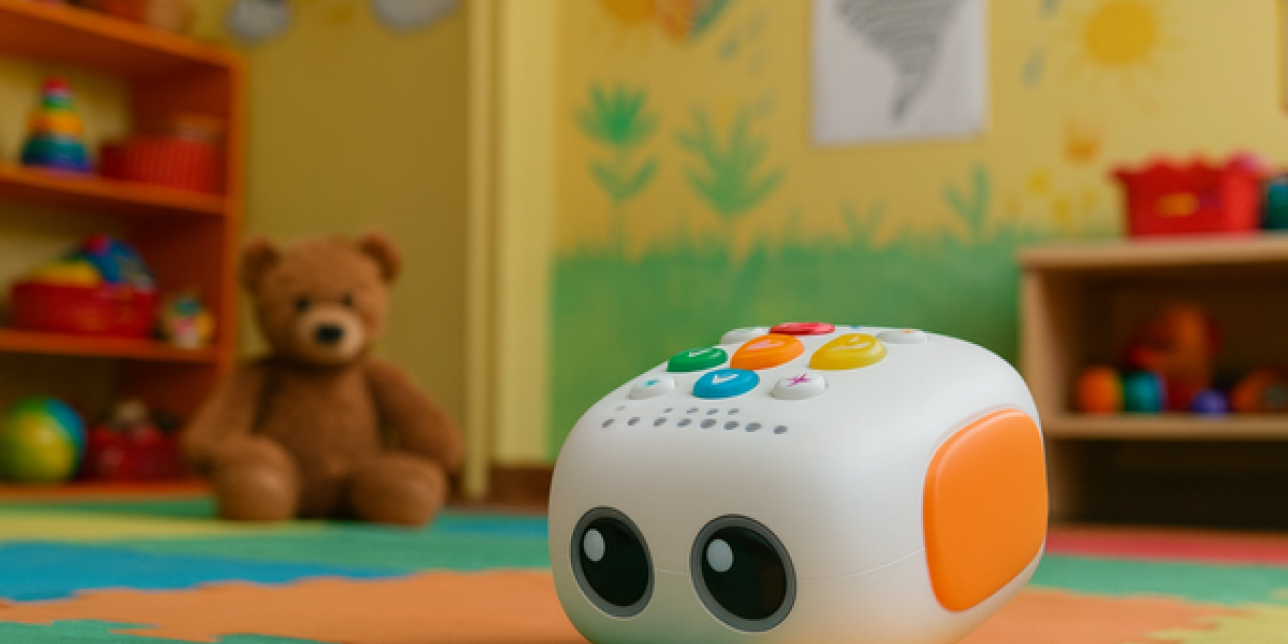 Robotín en el aula de 3 y 4 años