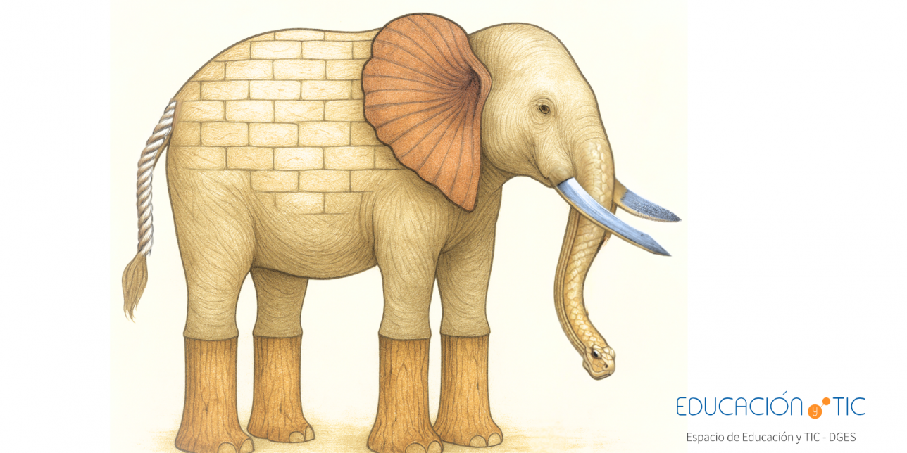 elephant as imagined by the wise men